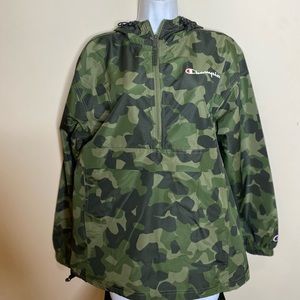 Camo Champion Windbreaker